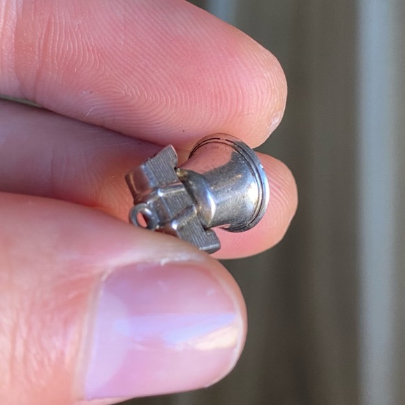Rare Vintage Tiny Little Bell Jewelry Charm - Picture 2 of 8